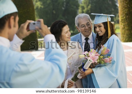Family Photo at Graduation