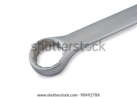head wrench isolated on a white background