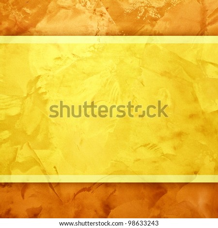 Yellow textured. golden design background