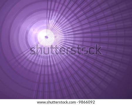Purple Rings & Rays