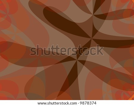 An abstract fall background fractal.