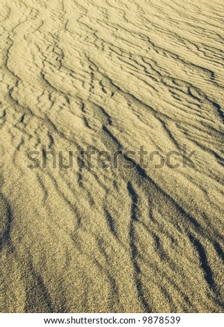 Sand Dunes in Death Valley National Park , California