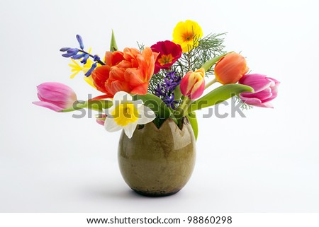 Easter composition Royalty-Free Stock Photo #98860298