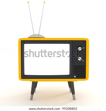 yellow TV
