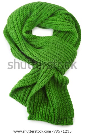 Wool scarf Royalty-Free Stock Photo #99571235