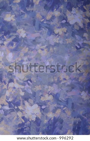 Paint Strokes Blue Background Backdrop (Insert Your Subject)