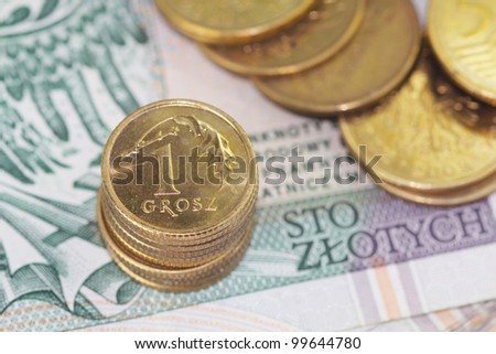 Stock gold coins