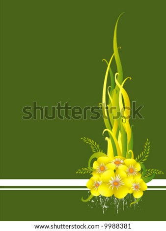 Floral Design - Vector