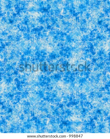 Abstract Painted Blue Textured Background