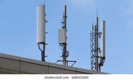 Image Of 5G Massive MIMO Mast For Vodafone UK In Cardiff, Wales