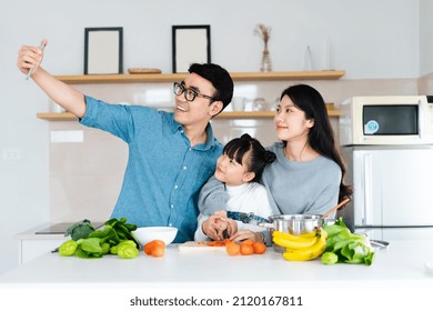 Image Asian Family Cooking Home Stock Photo 2120167811 | Shutterstock