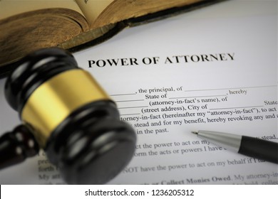 An Image of a atturney of power - Shutterstock ID 1236205312