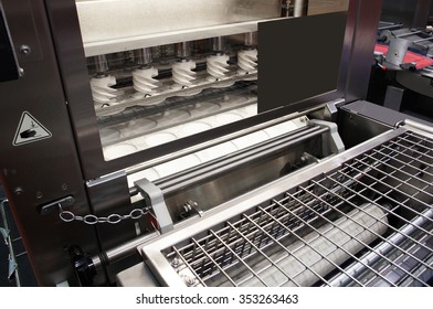 The image of a bakery machine