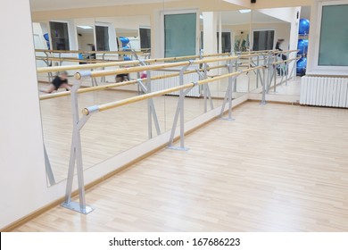 The Image Of A Ballet Barre