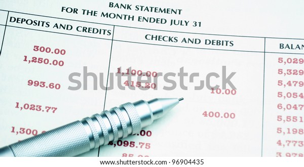 Image of Bank\
Statement, deposits,\
credits