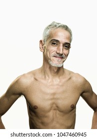 An image of Bare chested man