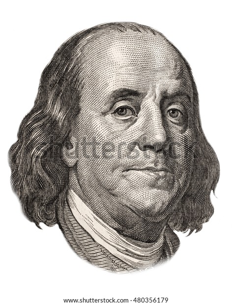 Image Benjamin Franklin Stylized Dollar Bill Stock Photo 480356179 ...