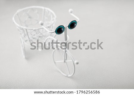 image of bicycle white background 