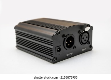 Image Of Black Phantom Power Supply Viewed From An Angle