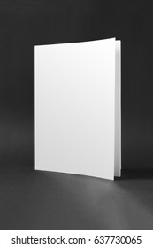 An Image Of A Blank Book Cover Mockup