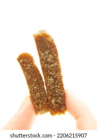 Image Of Bread Sticks White Background 