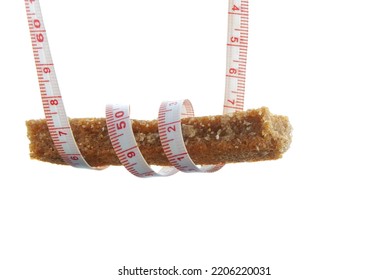 Image Of Bread Sticks White Background 