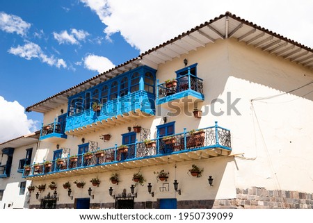 Similar – Image, Stock Photo the old buildings and historical site