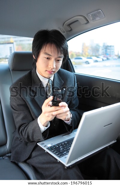 The image of\
businessman in Korea, Asia