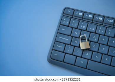 The image can be used in various contexts, such as educational materials, websites, or presentations related to digital safety, password protection, and the importance of a secure online environment.