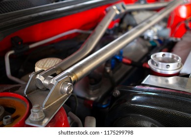 Image Of Car Front Strut Bar For High Perfomance Driving