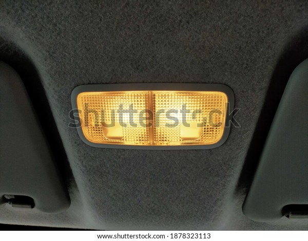 An image of car interior\
lights