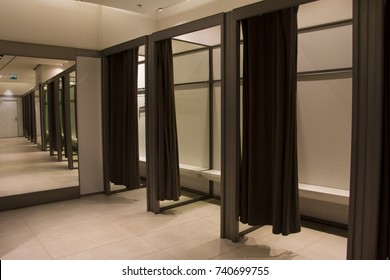 The image of changing rooms