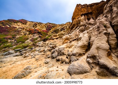 Image of the cliffs at Bodega Head in Bodega Bay