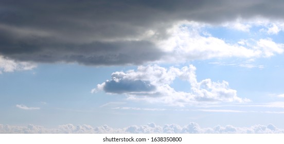 Image of clouds in the sky