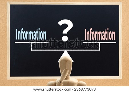 Image of comparing multiple pieces of information