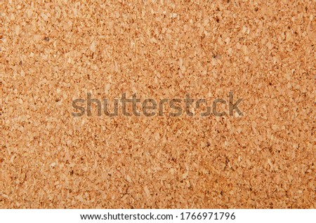 Image of cork board texture background. Untreated cork panel