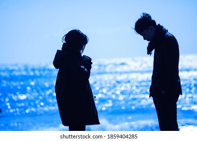 Image Of A Couple Breaking Up