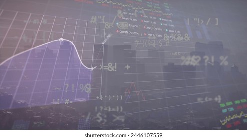 Image of data processing and mathematical equations over green background. Global communication data processing and digital interface concept digitally generated image. - Powered by Shutterstock - Get 15% off with code: PIKWIZARD15