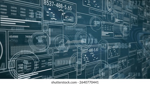 Image of data processing and media icons over blue background. Global business and digital interface concept digitally generated image. - Powered by Shutterstock - Get 15% off with code: PIKWIZARD15
