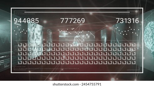 Image of data processing and network of connections on black background. Technology, computing, connections and digital interface concept digitally generated image. - Powered by Shutterstock - Get 15% off with code: PIKWIZARD15