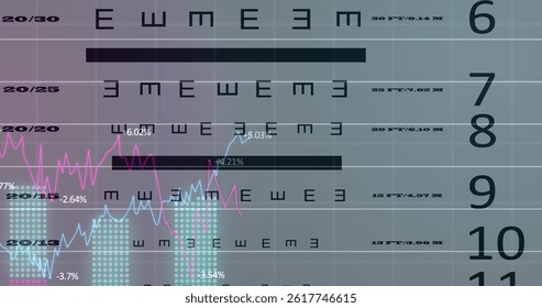 Image of data processing and numbers over black background. global business and digital interface concept digitally generated image.