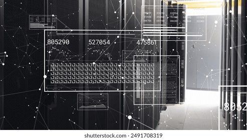 Image of data processing over computer servers. Global connections, computing and data processing concept digitally generated image. - Powered by Shutterstock - Get 15% off with code: PIKWIZARD15