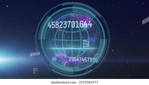 Image of data processing and scope scanning over cyber security text with globe. Global technology, computing, online security and digital interface concept digitally generated image. - Powered by Shutterstock - Get 15% off with code: PIKWIZARD15