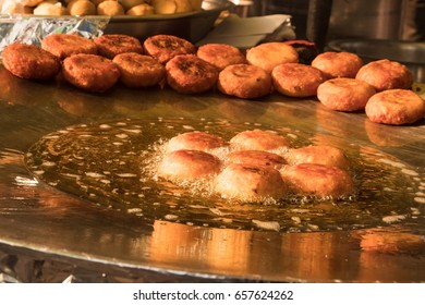 Image Of Delicious Street Food At Old Delhi 