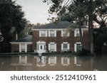 Image of destruction from category 4 Hurricane Harvey in the Southwest region of Texas, the Gulf Coast, in Rockport, Texas, and Houston, Texas.