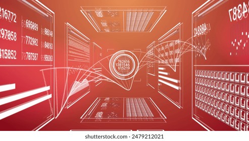 Image of dna strand, statistics and data processing. Global computing and data processing concept digitally generated image. - Powered by Shutterstock - Get 15% off with code: PIKWIZARD15