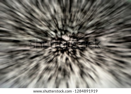 The image of dust that lasts for a long time and makes a blurred image for use as a background image.