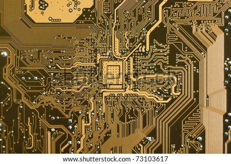 an image of Electronic circuit plate