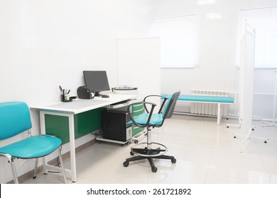 The Image Of An Empty Doctor's Room