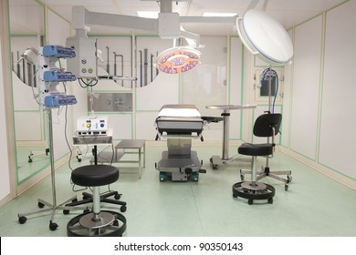 The image of empty operation room
